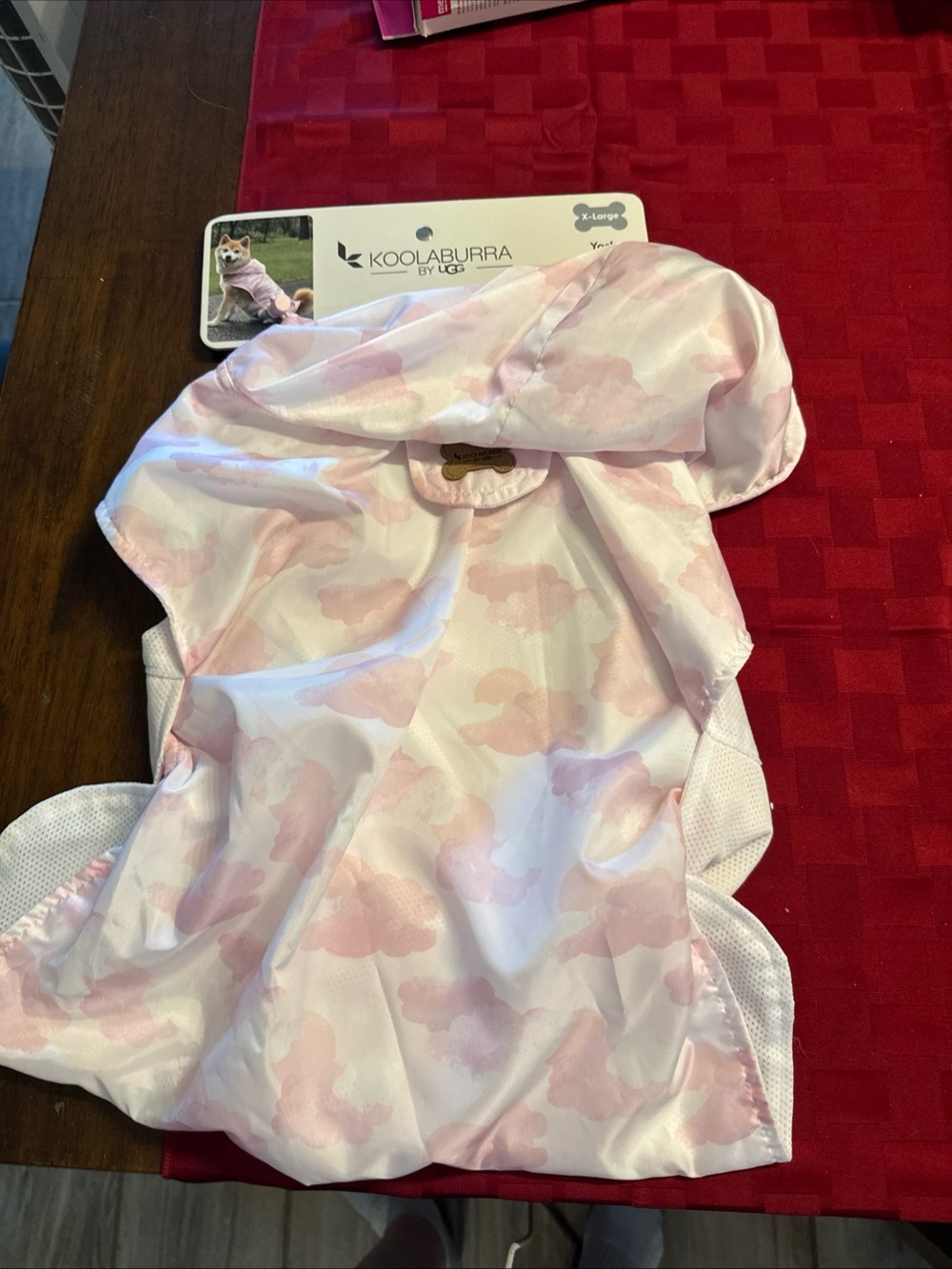 Koolaburra by UGG Pink Cloud Dog Raincoat